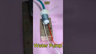 Diy Make Mini Motor Water Pump