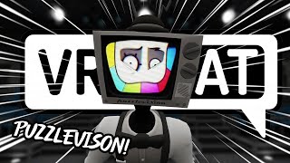 Mr. Puzzles Broadcasts Everyone In Vrchat! - Vrchat Funny Moments (Smg4/Glitch)