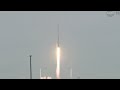 Blast off: Space-X rocket heads up to International Space Station