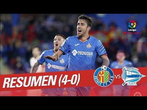 Resumen de Getafe CF vs Deportivo Alavรฉs (4-0)