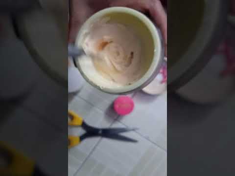 Cách pha kem trộn trắng da mặt