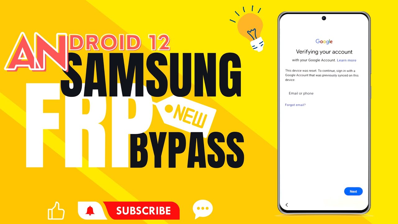 All Samsung FRP Bypass Android 12 with PC – Remove All Samsung FRP Bypass Android 12 with PC – Remove