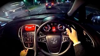 Vauxhall Astra Turbo - POV Night Test Drive