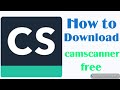 How to download camscanner free full version