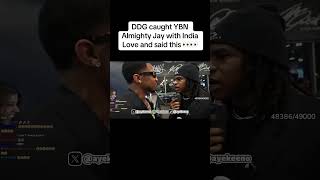 Why Was India Love With Ybn Almighty Jay At The Streamer Prom. Ddg Gotta Check Him.