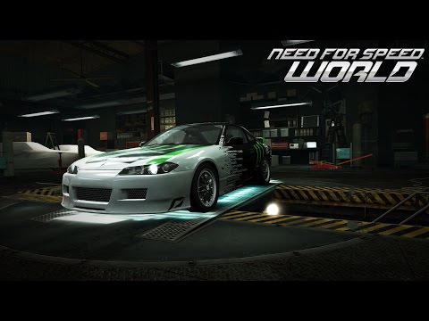 Need For Speed World Nissan Silvia Monster Energy Tuning