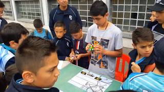 Torneo Cubo Rubik 3x3 Colegio Salesiano Duitama 2018