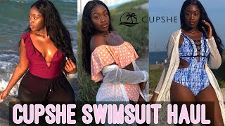 Cupshe Swimsuit Try-On Haul Ft. Arabella Hair
