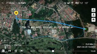 Dji Mini 2 Flight With Ocusync System Tech.