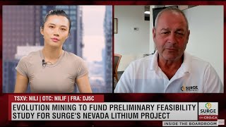 Surge Battery Metals Lands Evolution Mining As Partner For Nevada Lithium Project