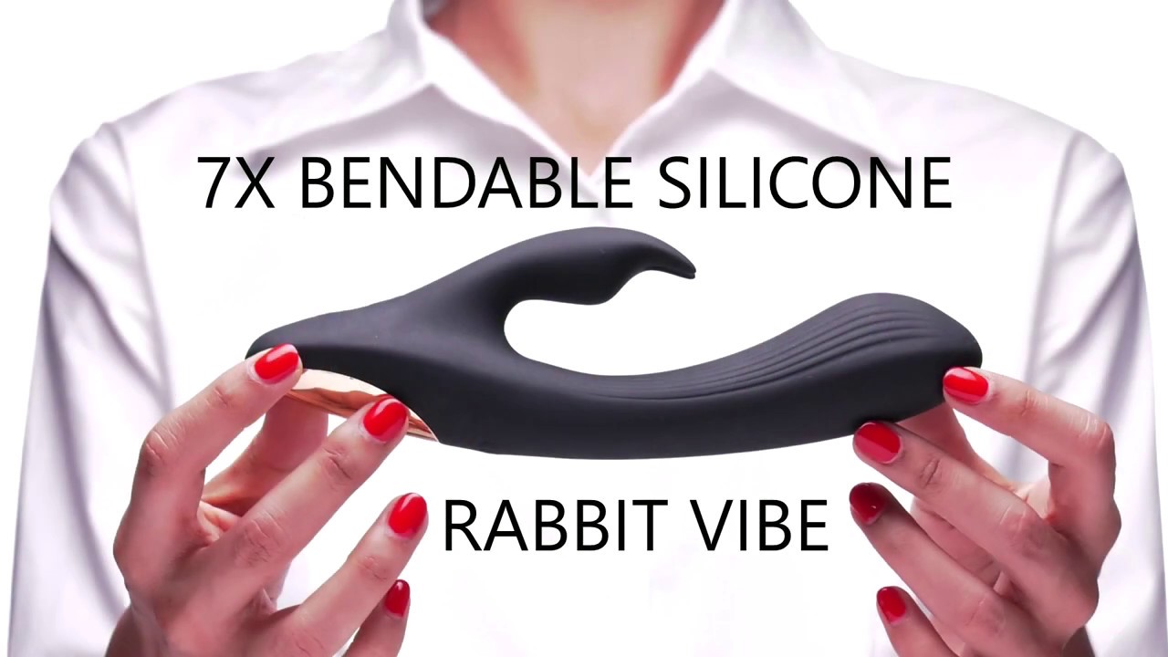 Deep insertable jack rabbit vibrator