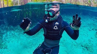 River Treasure: Found Phone and Brass Knuckles (Ultra Clear Spring) River Treasure: Found Phone and Brass Knuckles (Ultra Clear Spring)
