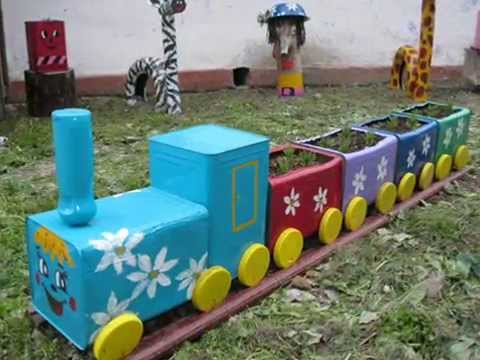 Поделки паровозик для сада Поделки паровозик для сада