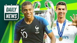 TRANSFERS and WORLD CUP NEWS: Ronaldo to join Juventus, Mbappé to Madrid + Higuaín to Chelsea