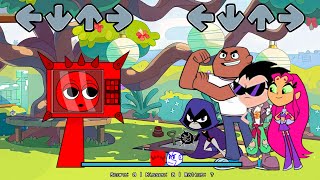 Fnf Sprunki Microwave Oc Vs Teen Ans Go All Phases Sings Can Can Incredibox Sprunkifnf Mod