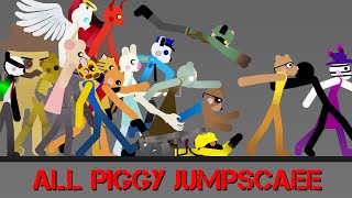 All Piggy Jumpscare Stick Nodes Animation
