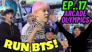 RUN BTS Episode 17 | Arcade Olympics REACTION