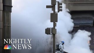 Steam Pipe Explodes In New York City | NBC Nightly News Steam Pipe Explodes In New York City | NBC Nightly News