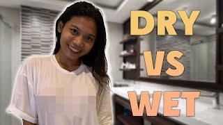 2024 Wet vs Dry Try-On Haul: See through Clothes in 4K