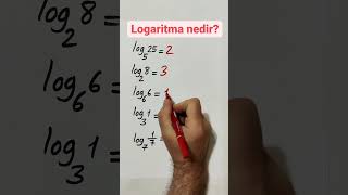 Logaritma işlemi ile ne hesaplamış oluruz?#shorts #ayt #matematik #tyt #logaritm