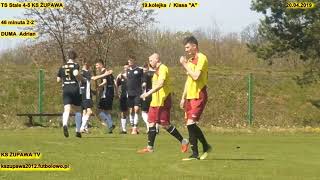 TS Stale - KS Żupawa (2-2 Duma Adrian) 20.04.2019 Klasa "A"