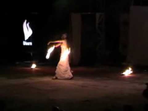 Kiev Fire Fest 2009. Ajuna's performance.