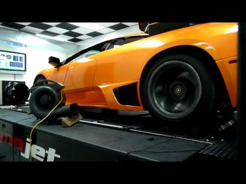 EVOMSit Lamborghini Murci lago Dyno Testing ECU Tuning at Max RPM 