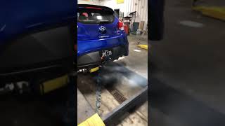 2014 Veloster Turbo Wwp Ss409 Catback Exhaust With Borla Resonator Swap - Cold Start