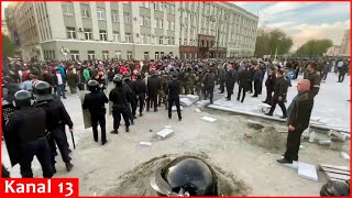 We Dont Want To Live Under Russian Flag Kramatorsk And Slavyansk Residents Against Putins Rule