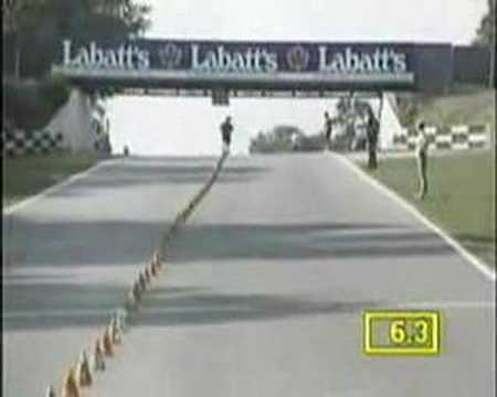 World Record Skateboard Slalom