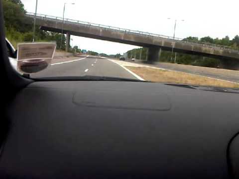 White Audi R8 V10 Spyder. Audi R8 V10 Spyder Speed Run