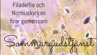 Gemensam gudstjänst 19 juli med Ulrik Alderblad, Zandra A, Therese M och Sofia U. Tema: "Min Herde"
