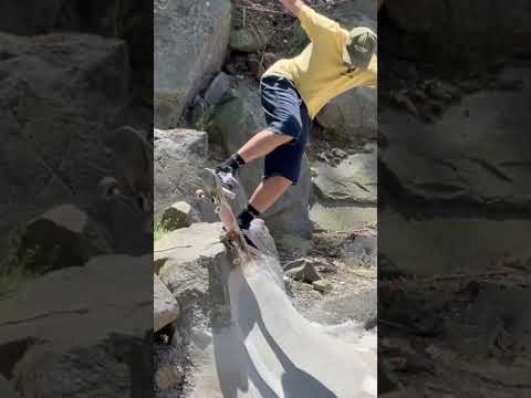 Anthony switch tricks rock quarter pipe!