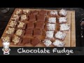 HOW TO MAKE CHOCOLATE FUDGE (4 INGREDIENTS)