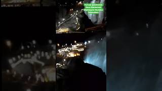 Tortum Şelalesi̇ni̇n Gece Görünümü Erzurum