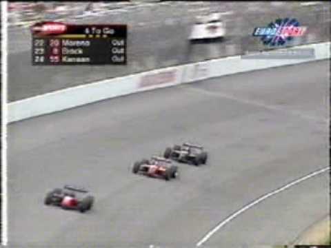 Juan Montoya vs. Michael Andretti CART at Michigan 2000