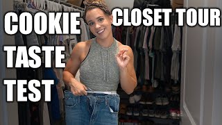 Aubrie's Closet Tour and Cookie Taste Testing