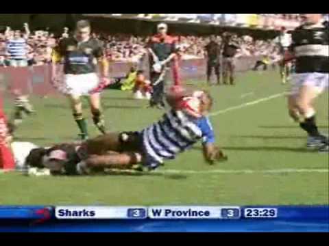 Highlights from Natal Sharks versus Western Province from the eighth round Highlights from Natal Sharks versus Western Province from the eighth round