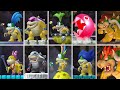 New Super Mario Bros. Wii - All Castle Boss Fights (2 Player)
