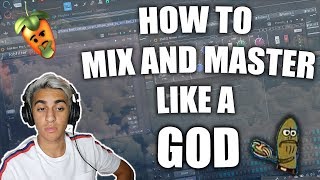 HOW TO MIX AND MASTER LIKE A GOD (TRAP AND HIP-HOP)