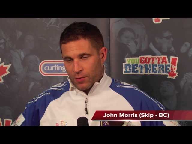 Draw 5 Media Scrum - 2014 Tim Hortons Brier