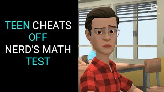 Teen Cheats Off Of Nerds Math Test, Ending Is Shocking Dhar Mann...