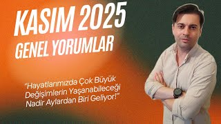 Kasım 2025 Gezegen Hareketleri - Jüpiter Ve Satürn Pozisyon Değiştiriyor