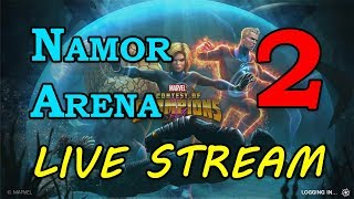 Namor Arena - Round 2 - Part 2 | Marvel Contest of Champions Live Stream