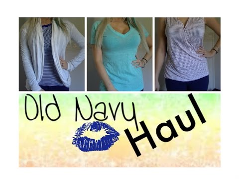 Old Navy Haul - YouTube