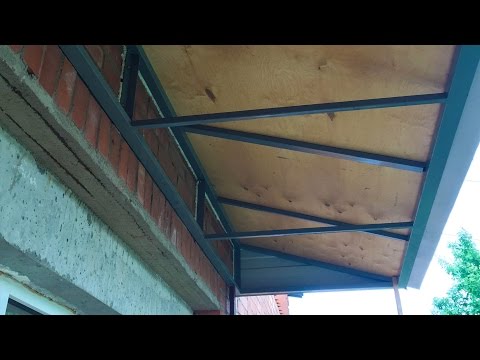 Как можно сделать крышу для балкона Как можно сделать крышу для балкона