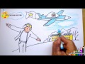 Vẽ tranh Ước mơ của em/How to draw Your dream