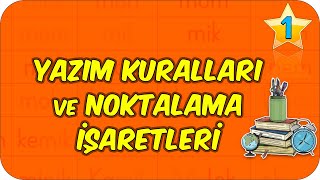 Yazım Kuralları ve Noktalama İşaretleri ✏ 1.Sınıf Türkçe  🍏