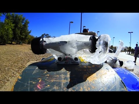 FROZEN TRUCKS AND WHEELS | SKATEBOARD EXPERIMENTS EP 1