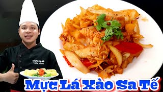 Cách chế biến mực lá